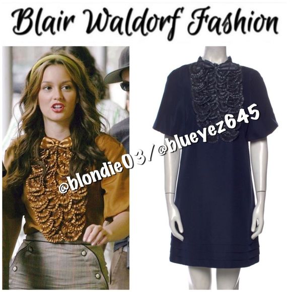 Marc By Marc Jacobs Dresses & Skirts - Marc by Marc Jacobs ruffle embellished dress in navy S